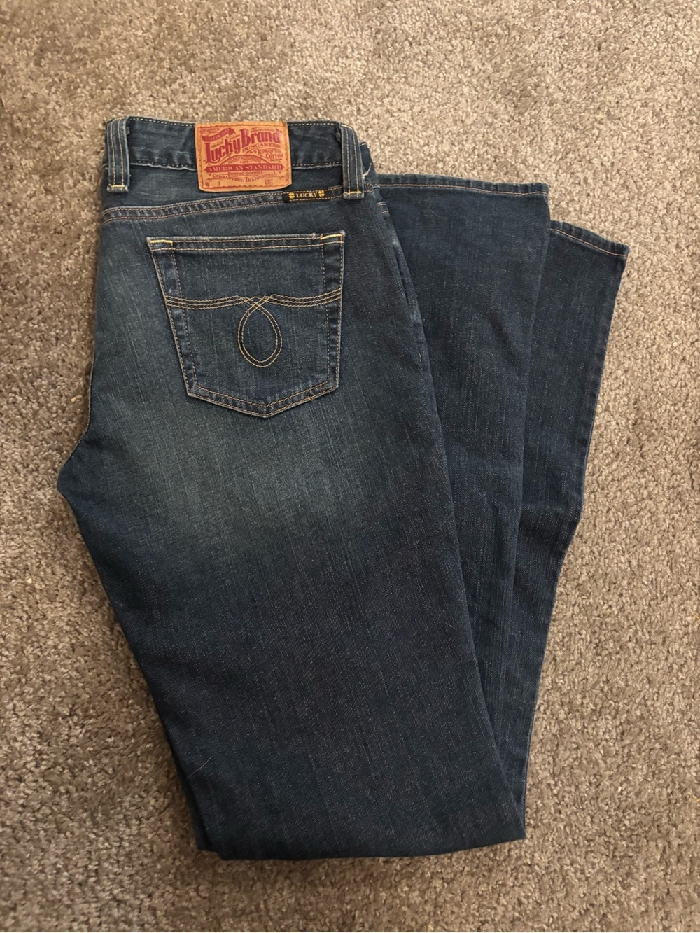 Lucky Brand Women’s Indigo Straight Jeans size 10